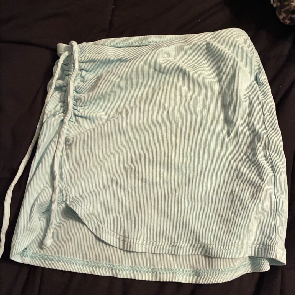 American Eagle Outfitters Sky Blue Mini Skirt
